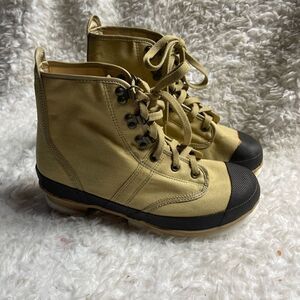 Unisex Hodgman Khaki Tan Steel Shank Caster Wading Fishing Boots19201 M7 W10